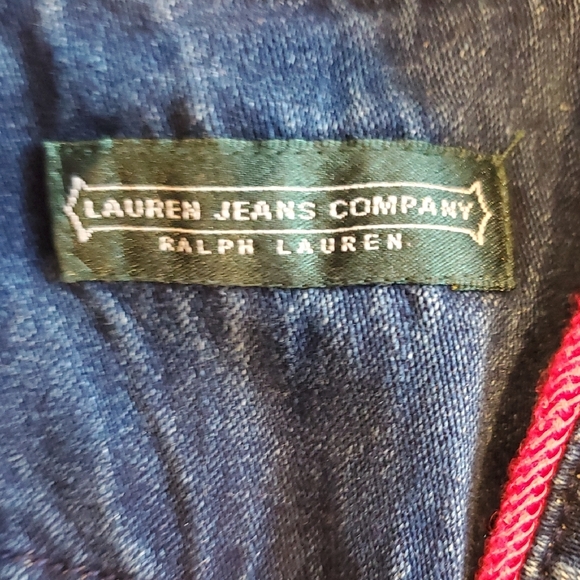 Ralph Lauren Denim Jacket with Red Accents - Picture 2 of 8
